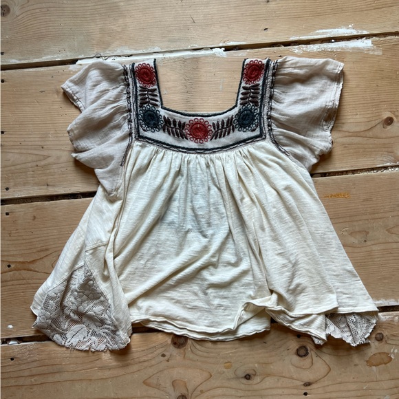 Free People Ana’s Graphic boho top - Picture 8 of 14